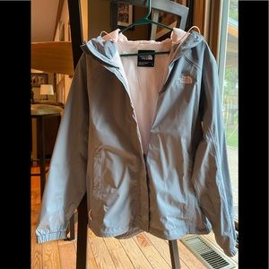 North Face women’s rain coat, size LG
